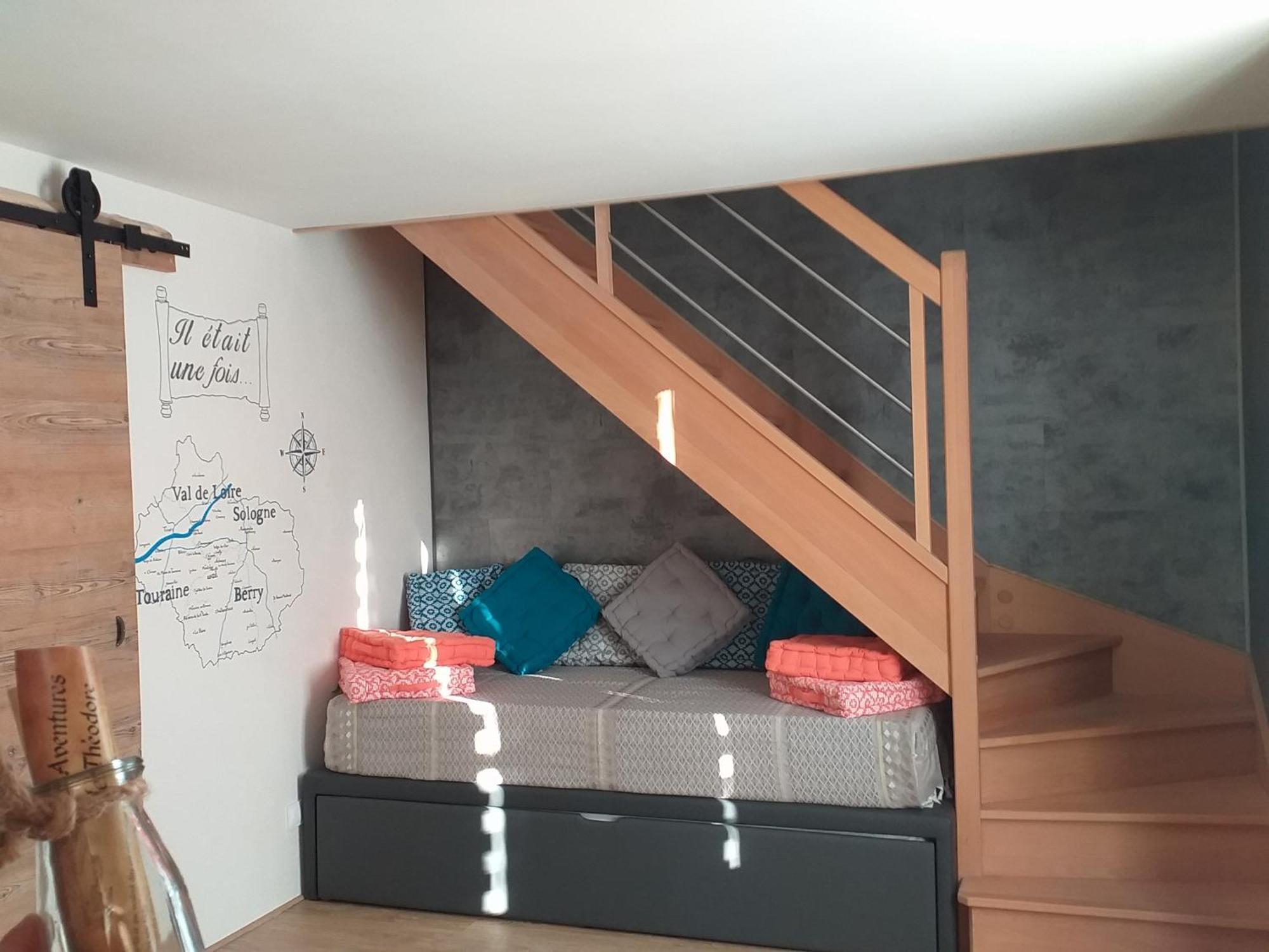 La Berrycurienne Proche Du Zoo De Beauval Saint-Aignan Avec Sdb, Wc Et Spa Privatif Pour Chaque Chambre Luçay-le-Mâle Habitación foto
