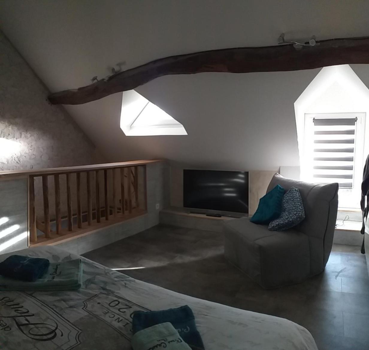 La Berrycurienne Proche Du Zoo De Beauval Saint-Aignan Avec Sdb, Wc Et Spa Privatif Pour Chaque Chambre Luçay-le-Mâle Exterior foto